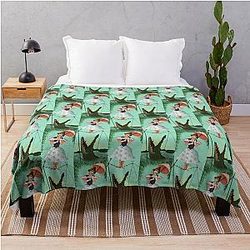 Sally Slater Throw Blanket