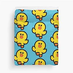 LINE Friends Sally T-Shirts Mugs Stickers and More Brown Cony Friends Duvet Cover