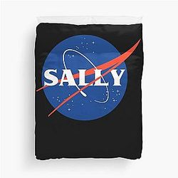 Sally Space logo, Sally Ride Duvet Cover