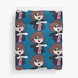 Ashley from Sally Face Duvet Cover
