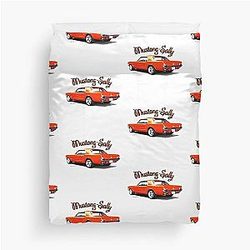 66 Mustang Duvet Cover