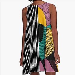 The Nightmare Before Christmas A-Line Dress