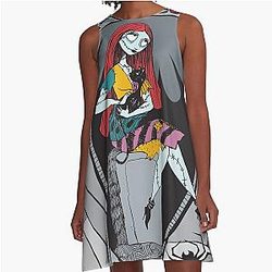 Sally The Nightmare Before Christmas A Line Dress