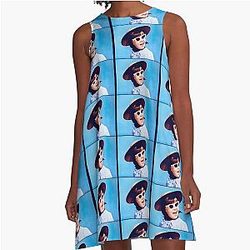Sally Field is A-Line Dress