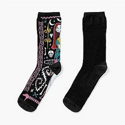 Nightmare Before Christmas Sally Socks
