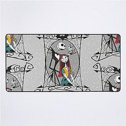 Jack Skellington and Sally The Nightmare Before Christmas Desk Mat