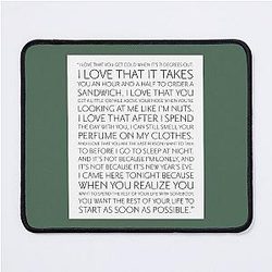 When Harry Meets Sally Mouse Pad