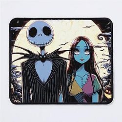 Jack and Sally's Enchanted Nightmare Before Christmas Mouse Pad