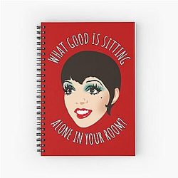 Fräulein Sally Spiral Notebook