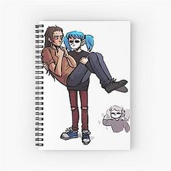 Larry Sally Face Fanart Classic Notebook