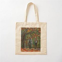 When Harry Met Sally Autumn Cotton Tote Bag