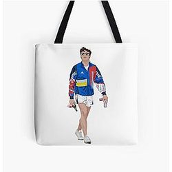 Paul Mescal holding Gordon's gin Crabbies & prawn cocktail crisps Normal People Connell Waldron Sally Rooney All Over Print Tote Bag