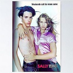 Y2K Sally Beauty Poster