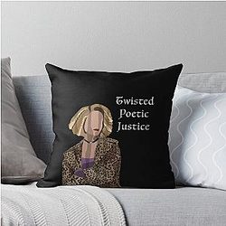 Hypodermic Poetic Justice Throw Pillow