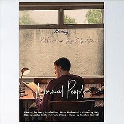 Normal People Paul Mescal and Daisy Edgar Jones by Sally Rooney, TV SHOW Poster
