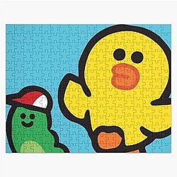 LINE Friends Sally – T-Shirts, Mugs, Stickers More Brown, Cony Friends Jigsaw Puzzle