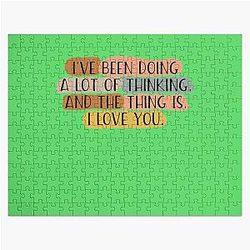 I Love You When Harry Met Sally Jigsaw Puzzle