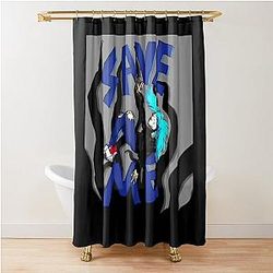 Sally Face Save Me Shower Curtain