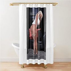 Sally Angelo Shower Curtain