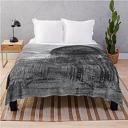 Cathedral Unfinished by Salvador Dali Throw Blanket