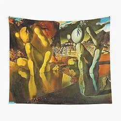 Salvador Dali Painting Metamorphosis of Narcissus Tapestry