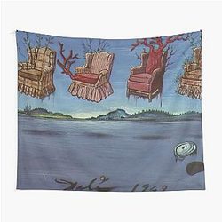 Four Armchairs in the Sky by Salvador Dali Tapestry