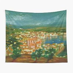 Landscape Near Cadaques by Salvador Dali Tapestry