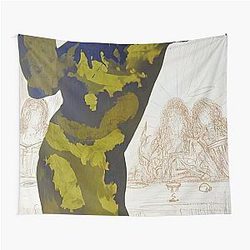 Et. Post. Buccellam. Introivit. Satanas. Psalms 40.10 1964 by Salvador Dali Tapestry