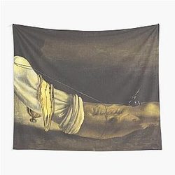 Anthropomorphic Bread By Salvador Dali Tapestry