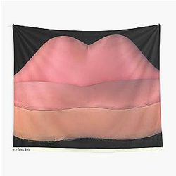 Mae West Lips Sofa 1937 by Salvador Dali Tapestry