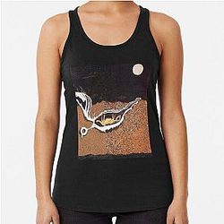 Salvador Dali 1904-1989 Spain Original Paintings Racerback Tank Top