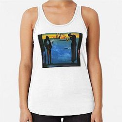 Angelus by Salvador Dali Racerback Tank