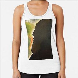Salvador Dali - Abraham Pater Multarem Gentiun Genesis 12 1F 1967 Racerback Tank Top