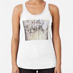 Homage to Meirronier by Salvador Dali Racerback Tank Top