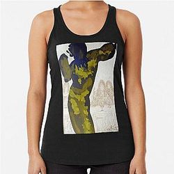 Psalms 40:10 1964 By Salvador Dali Racerback Tank Top