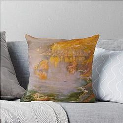 Cala Nans by Salvador Dali Throw Pillow