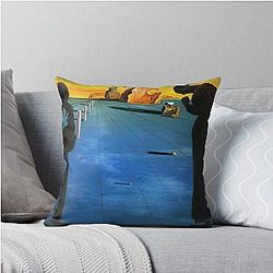 Angelus by Salvador Dali Throw Pillow