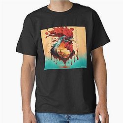Salvador Dali Inspired Rooster - Surrealism Classic T-Shir