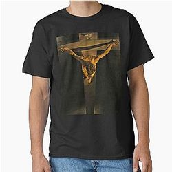 Salvador Dali Painting Christ of Saint John T-Shirt