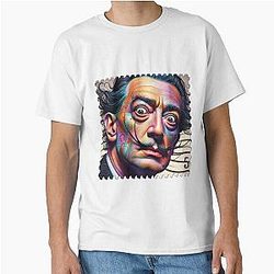 Portrait of Salvador Dali Classic T-Shirt