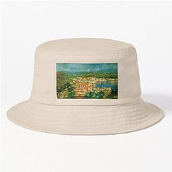 Landscape near Cadaques 1921 by Salvador Dali Bucket Hat