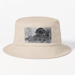 Cathedral Unfinished by Salvador Dali Bucket Hat