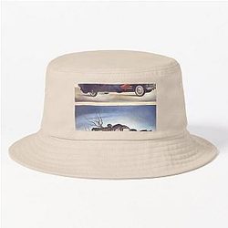 Salvador Dali - CAR AUTOMOBILE Bucket Hat