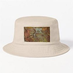 Bed and Two Bedside Tables Attacking a Cello By Salvador Dali Bucket Hat