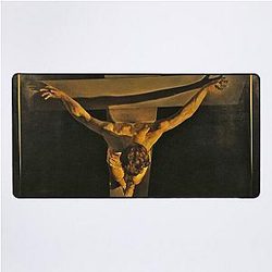 Salvador Dali Painting Christ of Saint John