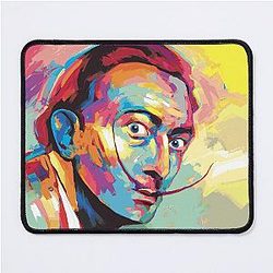 Salvador Dali Portrait Mousepad