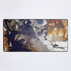 Leviathan Job 40:21 1967 By Salvador Dali Desk Mat