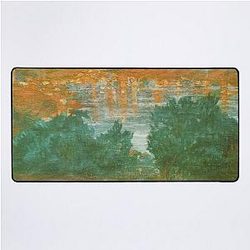 Landscape Cadaques by Salvador Dali Desk Mat