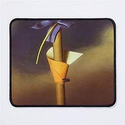 Blue Knot And The Castle By Salvador Dali Mouse Pad