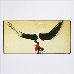 Dali's Moustache By Salvador Dali Desk Mat